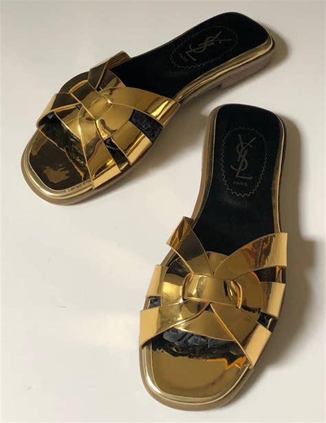 ysl tribute gold|ysl tribute slides.